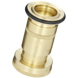 Dixon Valve BFN150 Brass Fire Equipment, Industrial Fog Nozzle, 1-1/2" NPSH