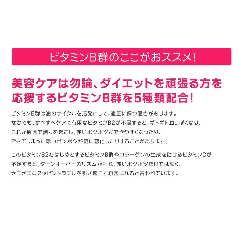 シードコムス ビタミンB群 サプリメント (約3ヶ月分 90粒)