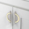 Coinkoly 10 Pack Brushed Satin Nickel and Gold Cabinet Pulls