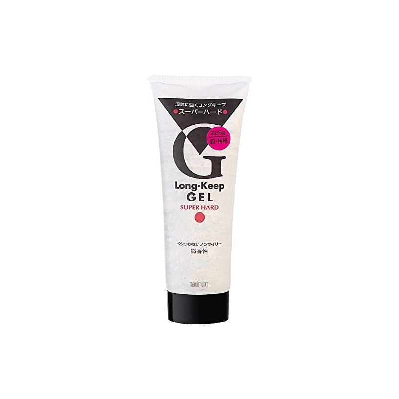 MANDOM Long Keep Gel, Super Hard, 7.9 oz (225 g)