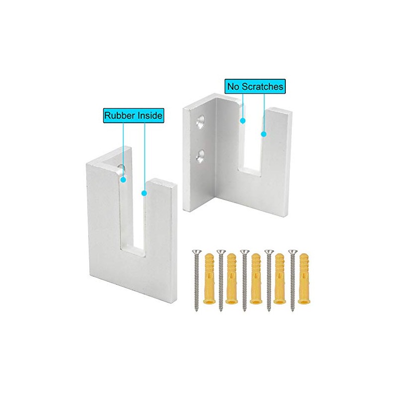 YYST Snowboard Wall Mount Snowboard Wall Rack Hanger - No