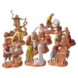 Moranduzzo 11 Mestieri Stanzform, 3,5 cm, Mehrfarbig