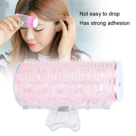 Electric Hair Rollers, USB Heated Roller, Bangs Hair Clip Roller, Self Grip Hair Curlers Rollers, DIY Hairdressing Tool Hair Styling Bang Curling Tool (Pink)