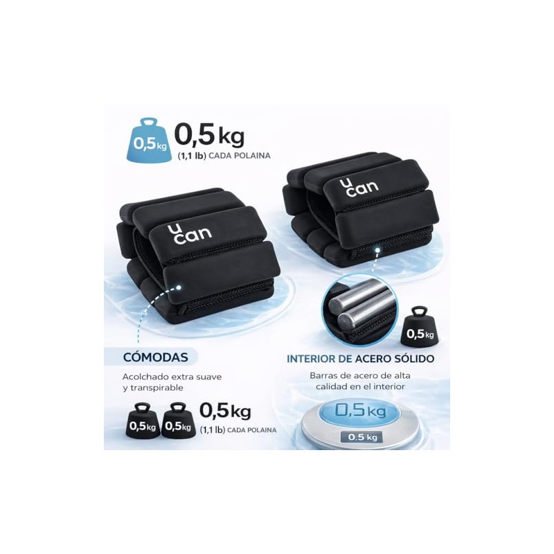 U can Kit de Pilates para Casa con aro, Pelota