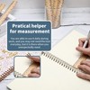 72 Pack Wooden Ruler 8 Inch Rulers Bulk Wood Measuring