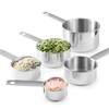 Stainless Steel Measuring Cups And Measuring Spoons 10-Piece Set, 5