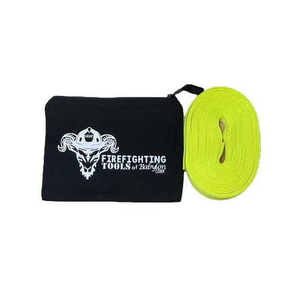 Firefighter Rescue Webbing with Canvas Bag - Patient Packaging to