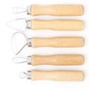 10pcs Stainless Steel Ceramic Flat Wire Carving Scraping Sculpting Tool