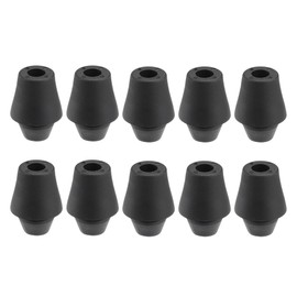 Hihaha Bonnet Stopper Shock Absorber Bushing for Infiniti Compatible with Nissan / 10 Pack Black No.6582950A00