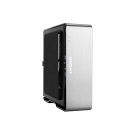 InWin Chopin MAX-Mini-ITX Case-Includes 200W 80+ Gold Power Supply-Supports AMD, Intel CPU-Customizable I/O Strip-Silver-IW-CS-CHOPINMAXSIL-PS200W