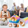 Glittme Guinea Pig Hideout, Soft Guinea Pig Bed and Tunnel,