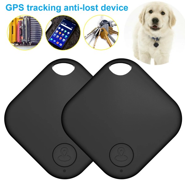 2PCS Tile GPS Tracker Wireless Bluetooth Anti-Lost Tracker Wallet Key