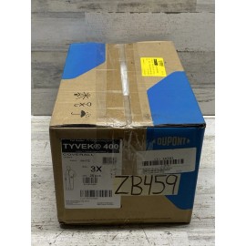 Dupont Tyvek 400 Disposable Protective Coverall Kit 3X - 25 Piece D13397940 New