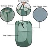 Aplter Pop Up Laundry Basket, Collapsible Mesh Laundry Hamper, Vertical