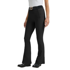 FitsT4 Sports Women's Bootcut Horse Riding Pants Full Seat Equestrian Breeches Summer Riding Tights Black XX-Large