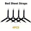 4 Pcs Fitted Bed Sheet Holders for Corners, Bed Sheet