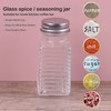 1st Choice Salt and Pepper Shakers with Stainless Tops Set