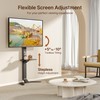 ECOTINY Ultra Slim TV Floor Stand for 37–86 Inch TVs,