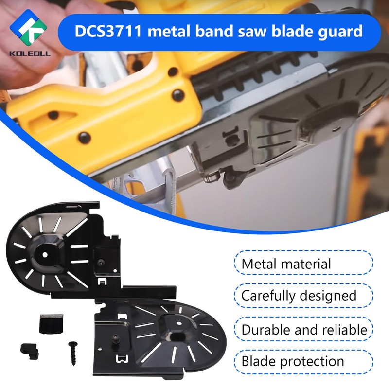 KOLEOLL DCS3711 14-1/2" 20V Max Metal Band Saw Blade Guard