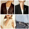 Pack of 6 Safety Pins, Diamond Brooches, Pearl Brooches for