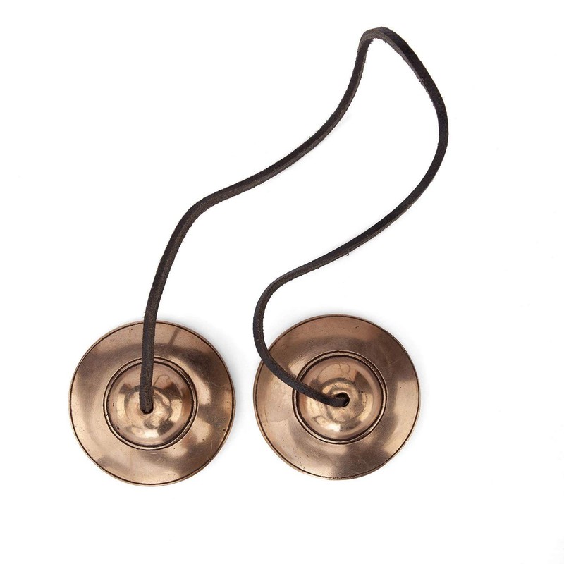 Tibetan Cymbals Large Approx. 7.5 cm 1 Pair