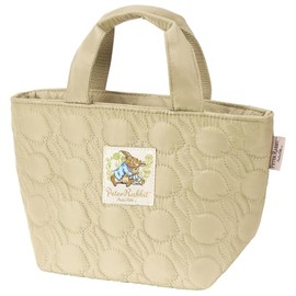 Skater KKLB2 Quilted Fabric Insulated Lunch Bag Peter Rabbit