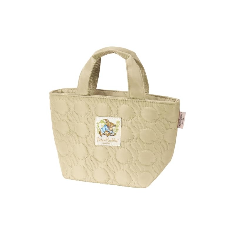 Skater KKLB2 Quilted Fabric Insulated Lunch Bag Peter Rabbit