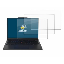 BROTECT Protective Glass for Lenovo ThinkPad X1 Carbon Gen 12 14 Inch (Pack of 3) Protective Film Tempered Glass [Extremely Scratch-Resistant 9H, Anti-Fingerprint