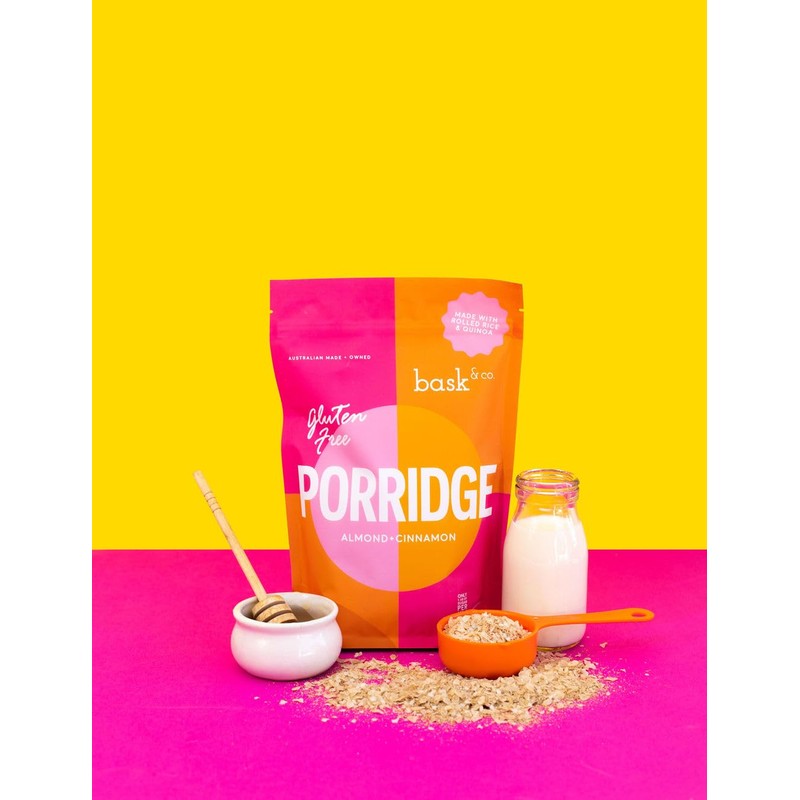 Bask & Co Gluten Free Porridge - Almond & Cinnamon