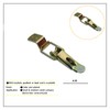 Pack of 10 tension latches, corner fastening, tension latch pendant,