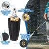 Turbo Nozzle Pressure Washer Tips 4000PSI Max (Max 5000 PSI),