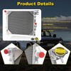 Aluminum Radiator Radiators Compatible with 2007 2008 2009 2010 2011