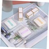 VICASKY 10pcs Makeup Sponge Holder Travel Case Transparent Powder Puff
