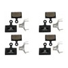 4 Pairs Sintered Pads Compatible with Shimano Road Disc Brakes