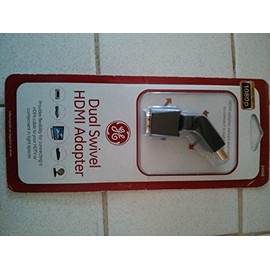 Hdmi 180° Swivel Adapter - (Black) 24508- Ge