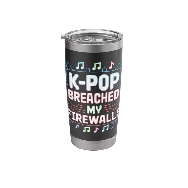 K-Pop Korean Pop Hacker Hacking SteMi Apparel Stainless Steel Insulated