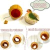 1pcs Chewproof Small Bird Bed Hanging House Hut,Bird Nest for