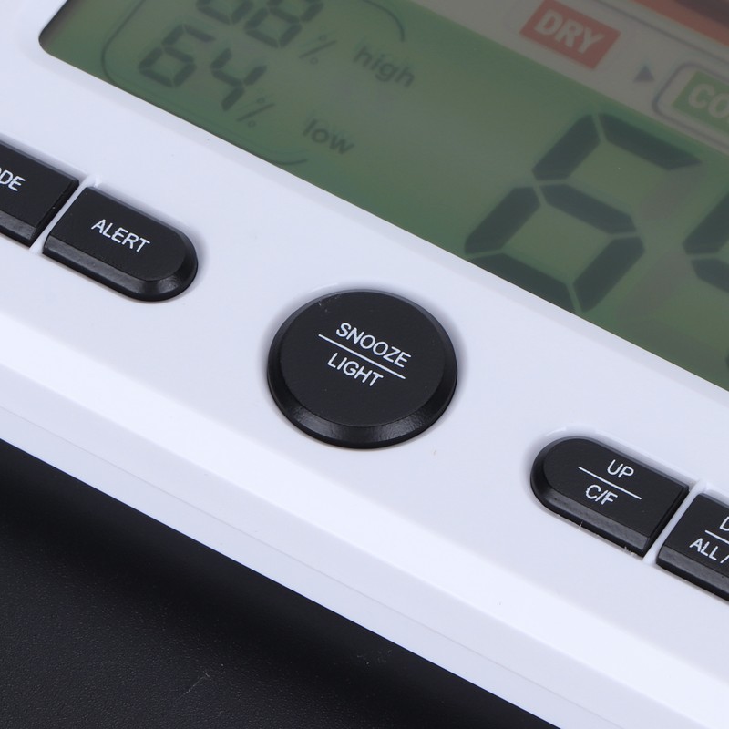 Digital Color Screen Temperature and Humidity Meter Indoor Thermometer Hygrometer