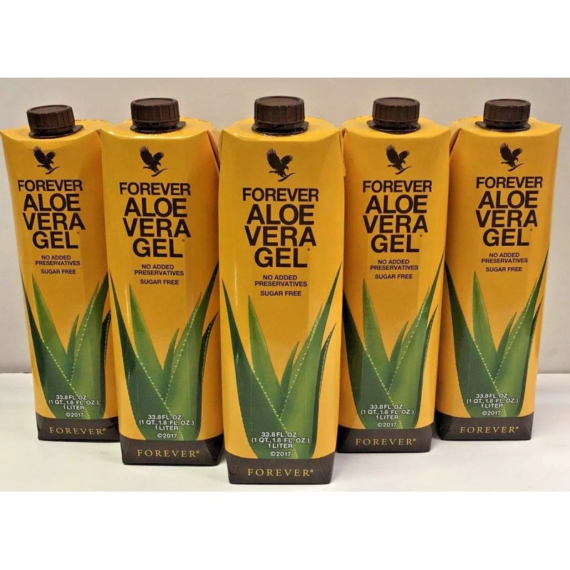 Forever Living 5 bottles Forever Living Aloe Vera Gel/Drink 1