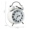 Loud Alarm Twin Bell Alarm Clock – for Heavy Sleepers,