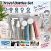 Refillable Travel Bottles for Toiletry Storage – Portable Liquid Containers