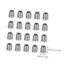 BESPORTBLE 4sets Round Wedge Wedges Camping for Chopping Round Handle