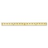 Westcott 10425 Wood Yardstick with Metal Ends, 36-Inch