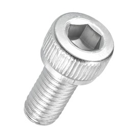 Kozelo 50pcs Socket Head Cap Screws - [M5-0.8 x 10mm] 304 Stainless Steel Allen Socket Drive for Electrical Motor 3D Printing Fan Engine Replacement Use, Silver