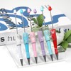 【P206】5pcs Beadable Pens pearl flower shape:_SL307005