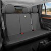 CAT PU Leather Rear Bench Seat Cover – Gray, 60/40