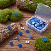 100 Pcs Reflective Tacks Trail Marking Tacks, Blue