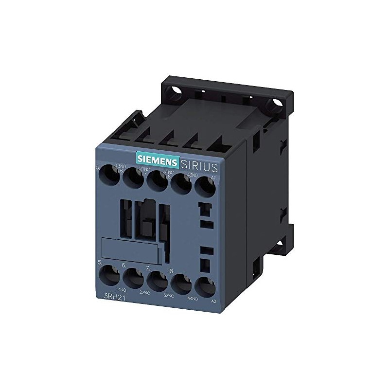 Siemens 3RH2122-1AP00 Contactor Relay, 2No+2Nc, AC 230V, 50/60 Hz, Size