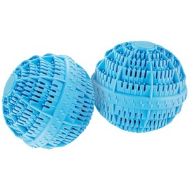 Rosenstein & Söhne Washing Ball: Ceramic Laundry Ball with 80 Minerals, Set of 2