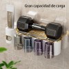 Porta Cepillos Dentales Con 3 Tazas Y Dispensador